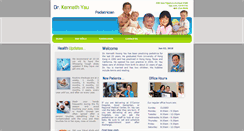 Desktop Screenshot of drkennethyau.com